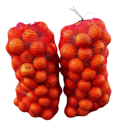 Malla naranja 9 kilos,